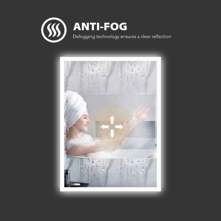 Anti Mist Bathroom Mirrors: Fog-Free Reflections Every Time