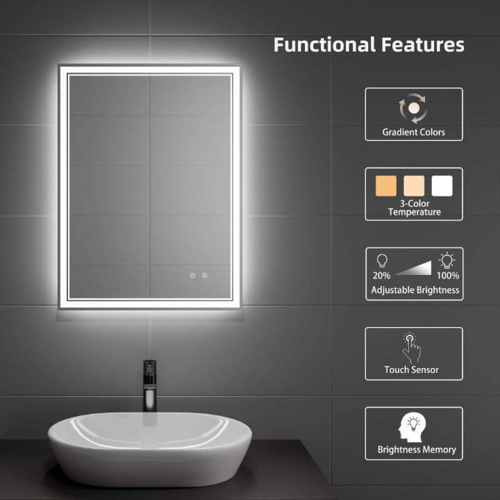 Bathroom Mirror with Lights: Lighting Up Your Grooming Routine