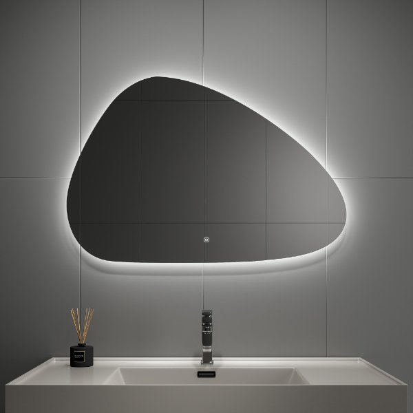 DP517 Led Irregular Bathroom Mirror with Light