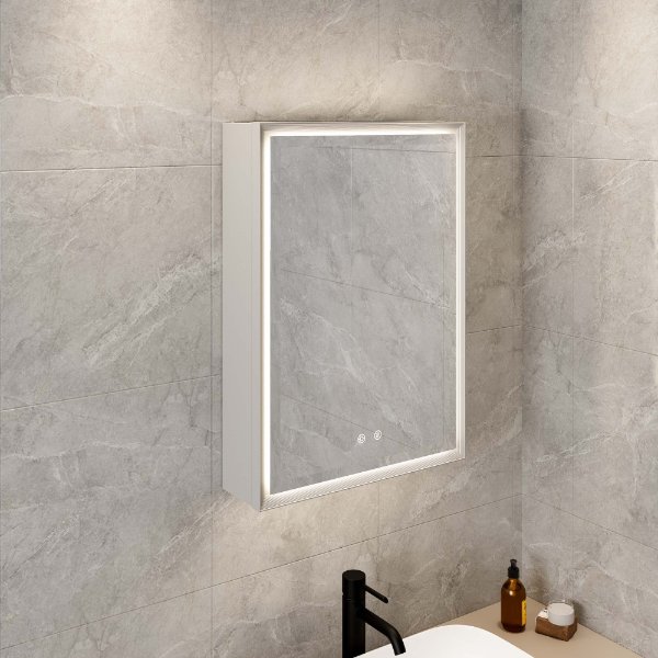 DP7A10-1 LED Bathroom Medicine Mirror Cabinet